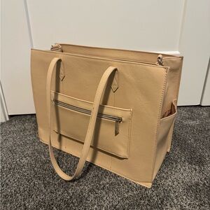 BEIS Tan Women's Tote Bag